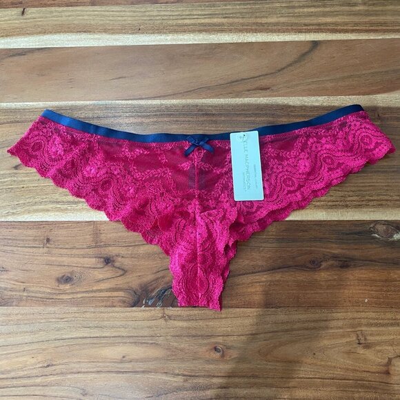 Elle Macpherson Cloud Swing Bikini Underwear Persian Red/Midnight Blue XL - Picture 2 of 5